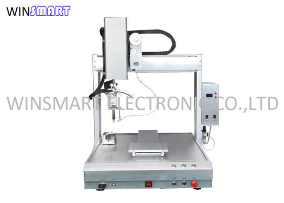 0.3-1.0 मिमी सोल्डर वायर का उपयोग कर 3 एक्सिस पीसीबी रोबोटिक सोल्डरिंग मशीन