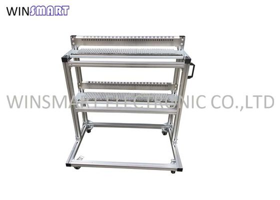 50pcs / लेयर श्रीमती फीडर कार्ट 4 ओमनी दिशात्मक पहियों स्टेनलेस स्टील