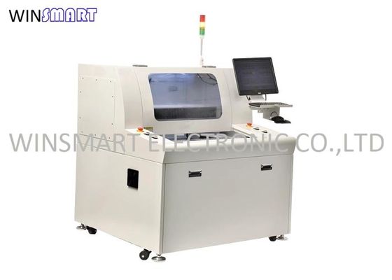 कम तनाव के साथ सेमी ऑटो पीसीबी डिपेलिंग राउटर मशीन Route