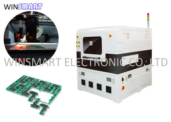 खरीदें सीसीडी पोजिशनिंग 20W यूवी लेजर FR4 पीसीबी सेपरेटर मशीन online manufacture