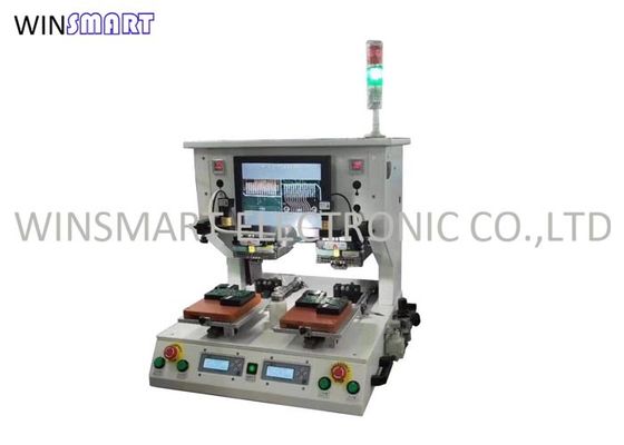 खरीदें मैनुअल फीडिंग 2 थर्मोड हॉट बार सोल्डरिंग मशीन online manufacture