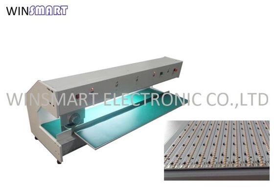 स्वचालित एफआर 4 एमसीपीसीबी पीसीबी सेपरेटर मशीन 220V 110V 900 मिमी काटने की लंबाई: