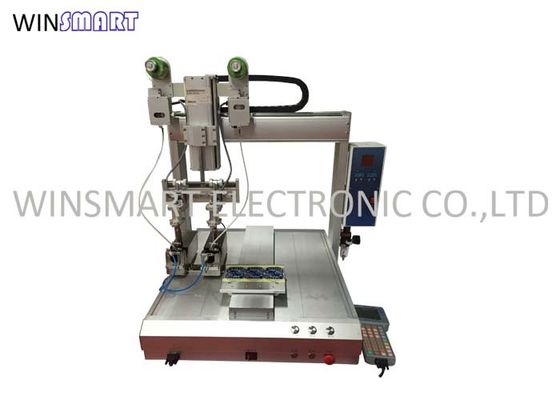 खरीदें मल्टी एक्सिस के साथ डेस्कटॉप रोबोटिक पीसीबी आयरन सोल्डरिंग मशीन online manufacture