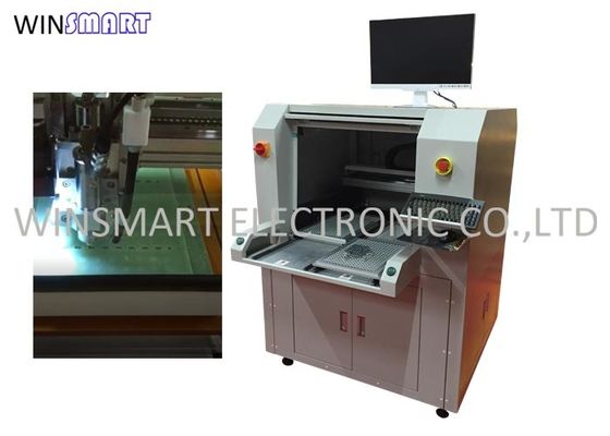 3HP वैक्यूम क्लीनर के साथ सेमी ऑटो 60000rpm स्पिंडल पीसीबी राउटर मशीन
