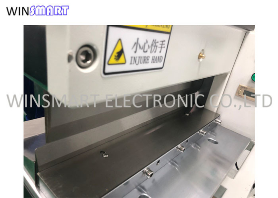 खरीदें वायवीय प्रकार एल्यूमिनियम पीसीबी काटना मशीन वी कट ग्रूव पीसीबी Depanelizer online manufacture