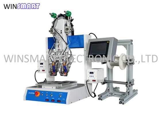 खरीदें डेस्कटॉप स्वचालित सोल्डरिंग मशीन डुअल हेड रोबोट सोल्डरिंग online manufacture