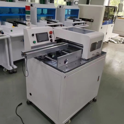 अच्छी कीमत उच्च मात्रा उत्पादन के लिए 1200 मिमी स्वचालित मल्टी ब्लेड एलईडी पीसीबी डिपेनेलर ऑनलाइन