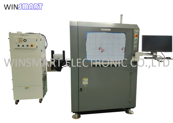 पूर्ण स्वचालित पीसीबी विभाजक पीसीबी रूटर मशीन 360 डिग्री रोटेशन ग्रिपर के साथ