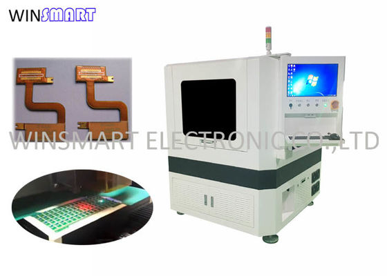 2μM पोजिशनिंग प्रेसिजन 400x400 मिमी सीसीडी विजुअल पीसीबी लेजर कटिंग सिस्टम