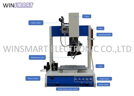 अच्छी कीमत स्वचालित 3 एक्सिस पीसीबी सोल्डरिंग रोबोट वेल्डिंग मशीन 110V ऑनलाइन