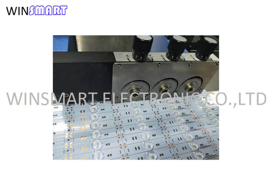 3 जोड़े परिपत्र ब्लेड एलईडी पीसीबी काटने की मशीन 110V पीसीबी सेपरेटर मशीन